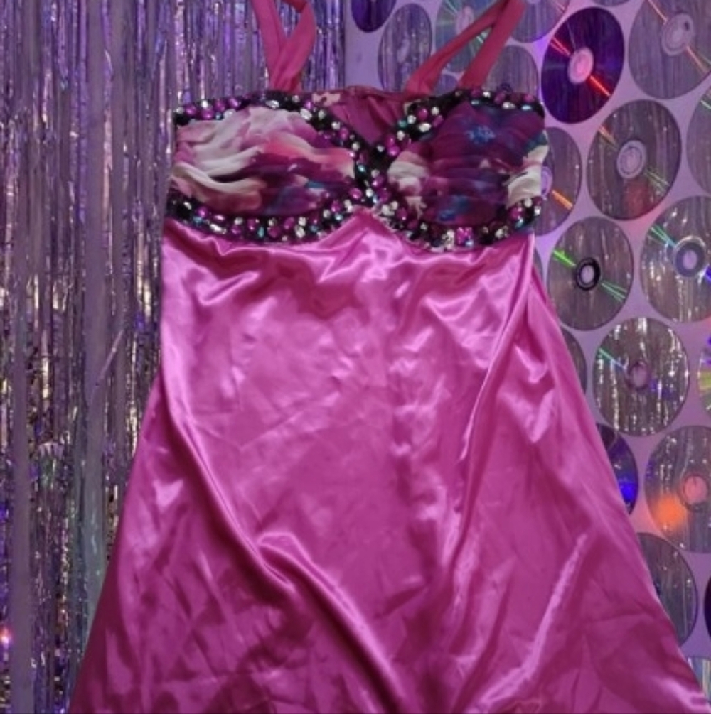 Deb Dress 💜🖤 🩷